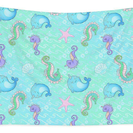 Underwater Serenity Wall Art Tapestry - Elevate Your Home with Oceanic Beauty