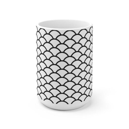 Magical Mermaid Scales Ceramic Coffee Cup - Charming Mug for Drink Connoisseurs