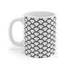 Magical Mermaid Scales Ceramic Coffee Cup - Charming Mug for Drink Connoisseurs