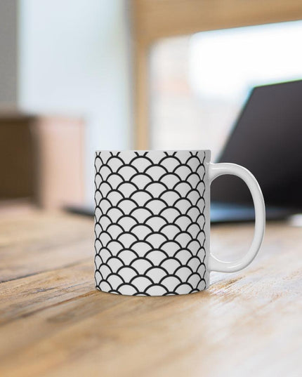 Mystical Mermaid Scales Coffee Mug - Enchant Your Mornings with Every Sip