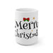 Cheerful Holiday Ceramic Mug for a Festive Morning Boost