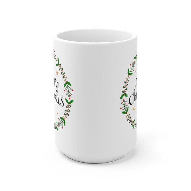 Holiday Cheer: Merry Christmas Ceramic Mug - Sip in Seasonal Joy