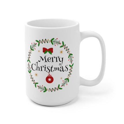 Holiday Cheer: Merry Christmas Ceramic Mug - Sip in Seasonal Joy