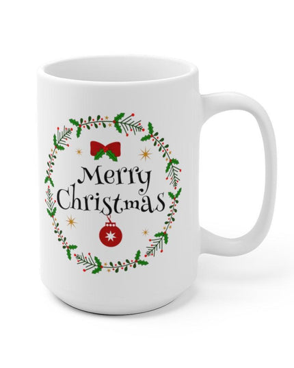 Holiday Cheer: Merry Christmas Ceramic Mug - Sip in Seasonal Joy