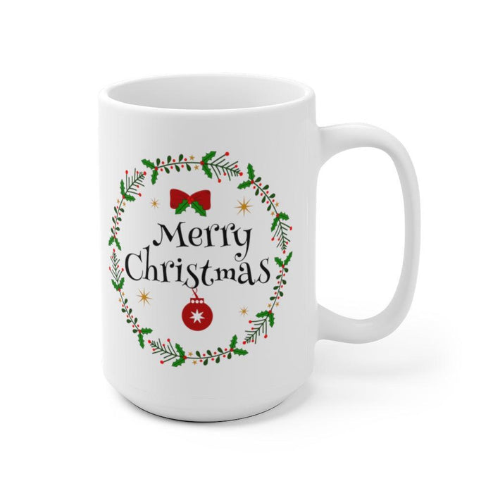 Celebrate Christmas Cheer Ceramic Mug for Festive Mornings