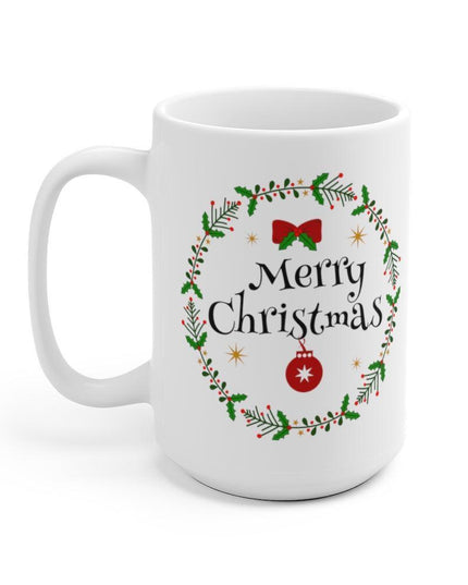 Holiday Cheer: Merry Christmas Ceramic Mug - Sip in Seasonal Joy
