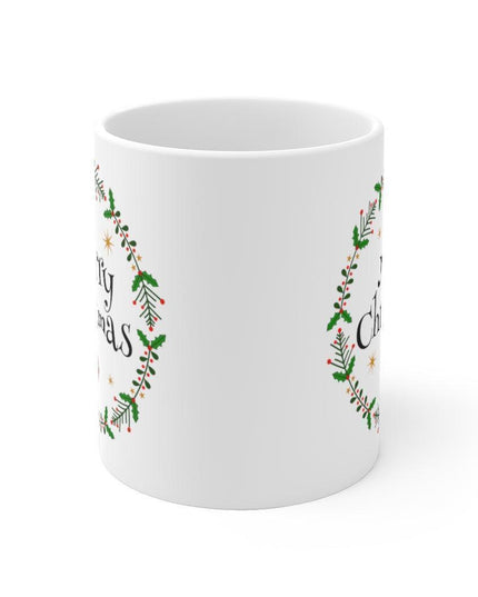 Holiday Cheer: Merry Christmas Ceramic Mug - Sip in Seasonal Joy
