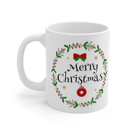 Holiday Cheer: Merry Christmas Ceramic Mug - Sip in Seasonal Joy