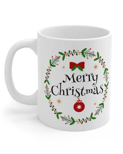 Holiday Cheer: Merry Christmas Ceramic Mug - Sip in Seasonal Joy