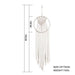 Nordic Star Moon Macrame Dream Catcher - Handcrafted Tranquility and Style
