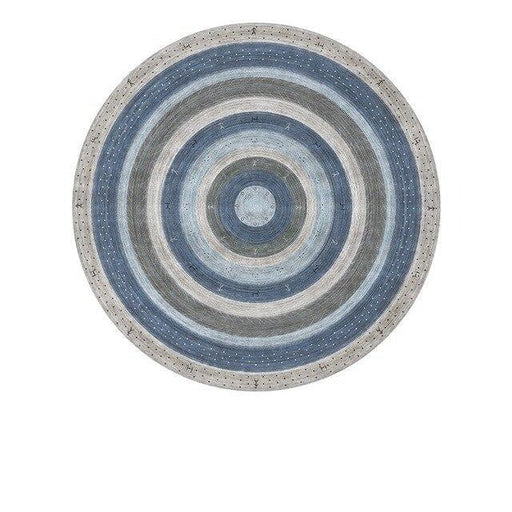 Nordic Charm Round Polyester Rug