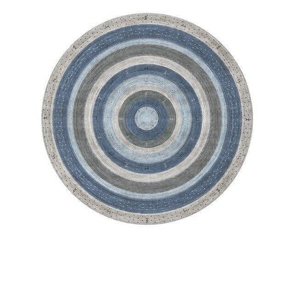 Nordic Chic Moroccan Round Plush Rug: Elevate Your Cozy Home Decor