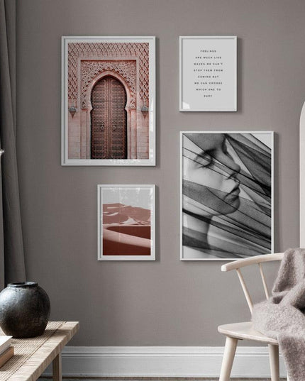 Moroccan Charm Vertical Canvas Art Prints - Transform Your Space with Artistic Grace
