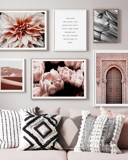 Moroccan Charm Vertical Canvas Art Prints - Transform Your Space with Artistic Grace