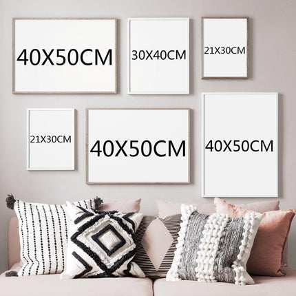 Moroccan Charm Vertical Canvas Art Prints - Transform Your Space with Artistic Grace