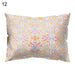 Vibrant Multicolor Flower and Lemon Decorative Pillow Cover