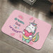 Polyester Bathroom Mat with Anti-slip Technology - Modern Style