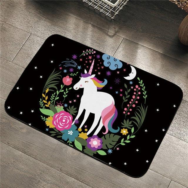 Luxurious Polyester Bathroom Rug with Anti-Skid Feature - 50cmx80cm