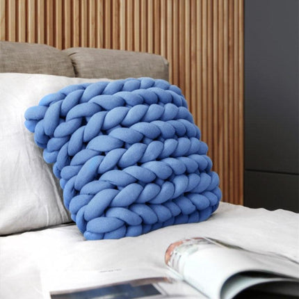 Nordic Charm Kids' Room Crocheted Cushion