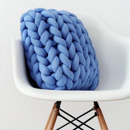 Nordic Charm Kids' Room Crocheted Cushion