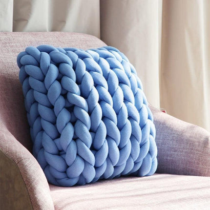 Nordic Charm Kids' Room Crocheted Cushion