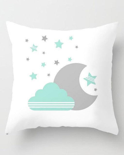 Nordic-Inspired Cartoon Pillowcases for Playful Kids' Spaces