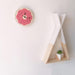 Nordic Donut Shaped Wall Clock for Kids' Room