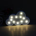 Nordic Nursery LED Night Light Set with Cloud, Star, and Moon Accents - Transform Your Baby's Room into a Magical Oasis