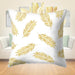 Elegant Nordic Palm Leaf Printed Pillow Cover for Home and Car Decor