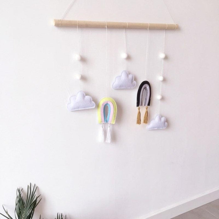 Nordic Chic Felt Hanging Ornaments: Whimsical Home Decor Accents