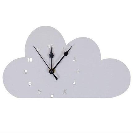 Whimsical Woodland Creatures Wooden Clock - Enchanting Timepiece for Kids