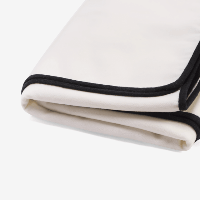 Oliver Goldsmith Black Trim Polyester Blanket