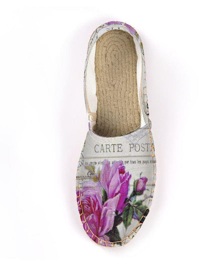 Elegant Handcrafted Jute Espadrilles - Timeless Parisian Style for Every Occasion