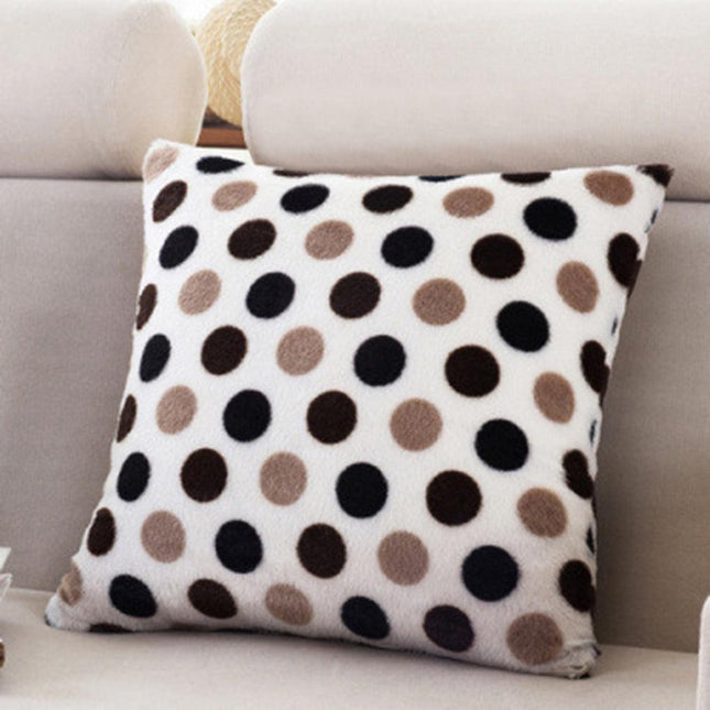 Elegant Artistic Plush Cushion Cover for Stylish Home Enhancement