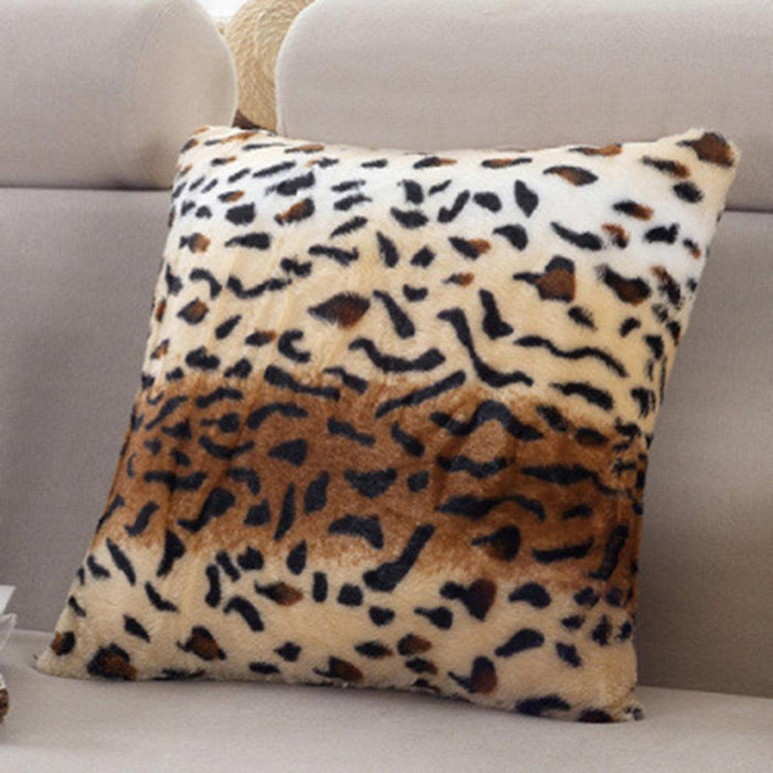 Soft Plush Artistic Pillow Cover for Home Decor