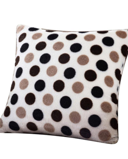 Elegant Artistic Plush Cushion Cover for Stylish Home Enhancement