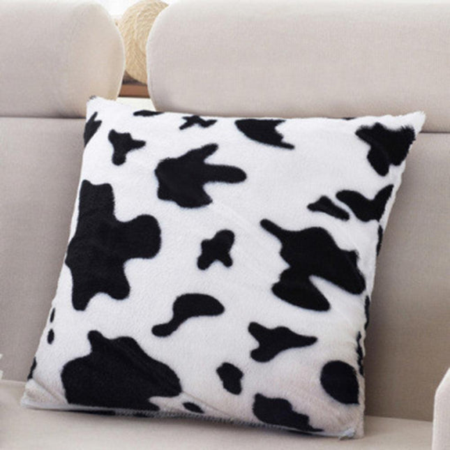 Elegant Artistic Plush Cushion Cover for Stylish Home Enhancement