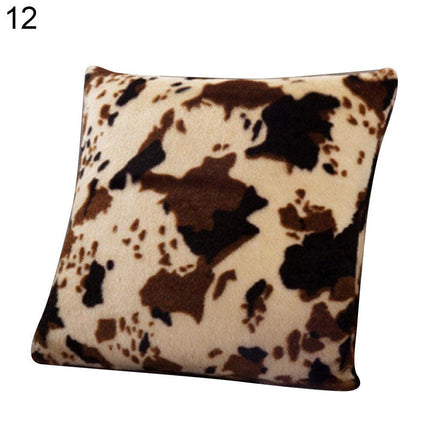 Elegant Artistic Plush Cushion Cover for Stylish Home Enhancement
