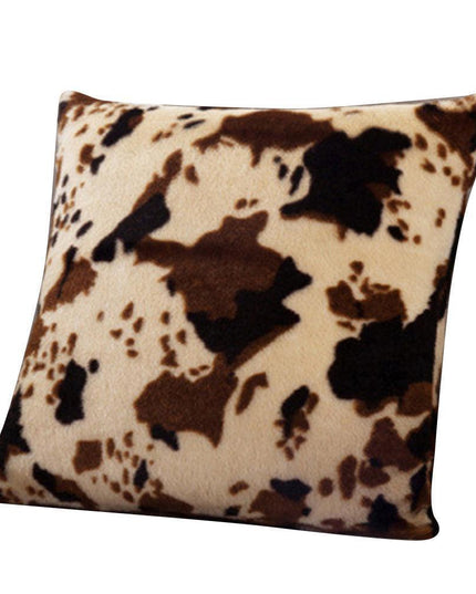 Elegant Artistic Plush Cushion Cover for Stylish Home Enhancement