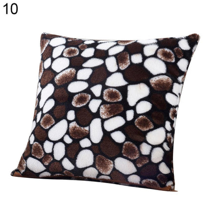 Elegant Artistic Plush Cushion Cover for Stylish Home Enhancement