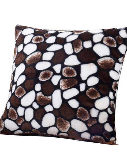 Elegant Artistic Plush Cushion Cover for Stylish Home Enhancement
