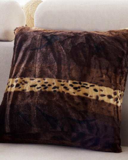 Elegant Artistic Plush Cushion Cover for Stylish Home Enhancement