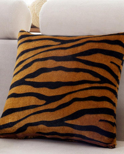 Elegant Artistic Plush Cushion Cover for Stylish Home Enhancement
