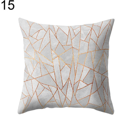 Dual-Design Geometric Pillowcase - Chic and Comfortable Reversible Style