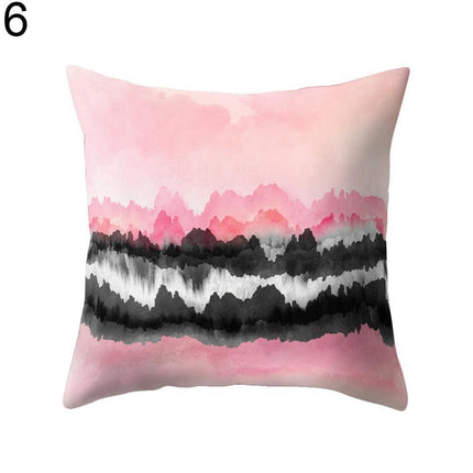 Dual-Design Geometric Pillowcase - Chic and Comfortable Reversible Style