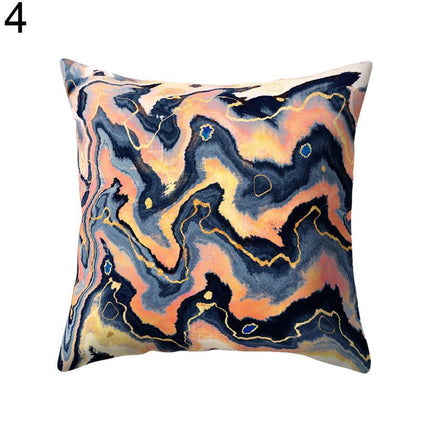 Dual-Design Geometric Pillowcase - Chic and Comfortable Reversible Style