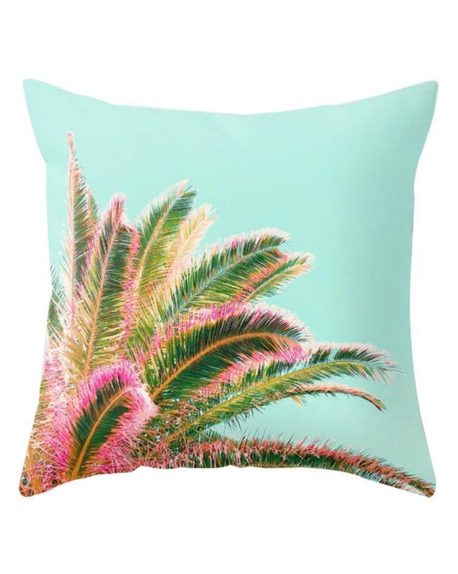 Nature's Harmony Decorative Pillow Cover with Pineapple Accent