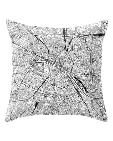 Nature's Harmony Decorative Pillow Cover with Pineapple Accent