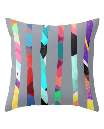 Nature's Harmony Decorative Pillow Cover with Pineapple Accent