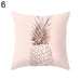 Sunflower and Pineapple Decorative Pillow Cover for Sofa